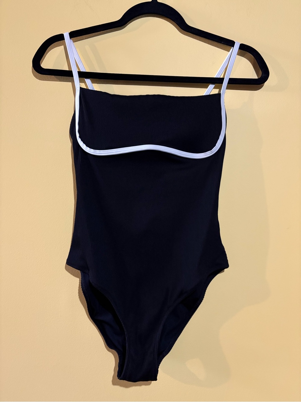 Aerie Binding Full Coverage Ribbed One Piece Swimsuit